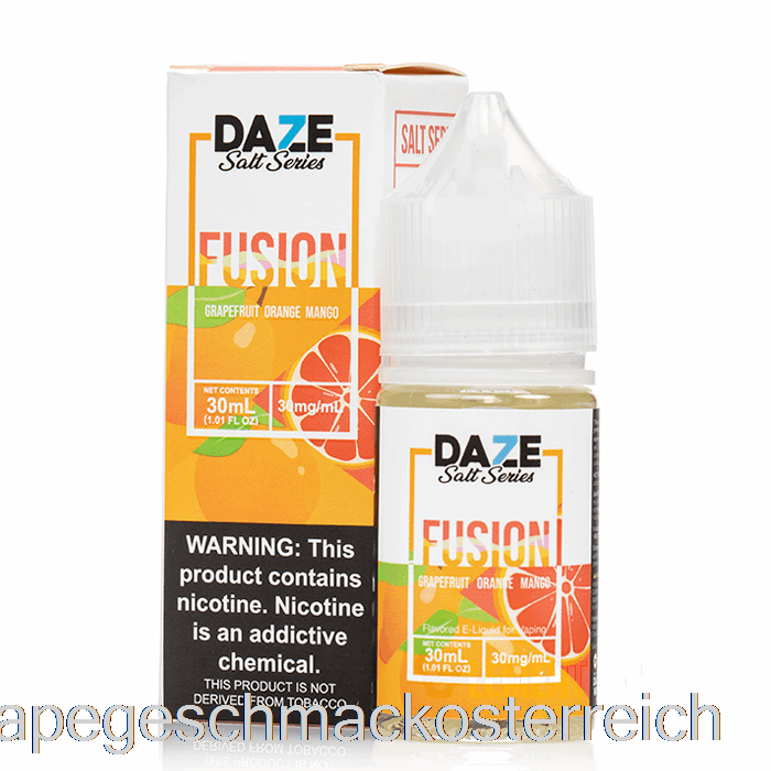 Grapefruit-Orangen-Mango – 7 Daze-Salze – 30 Ml, 30 Mg Vape-Geschmack